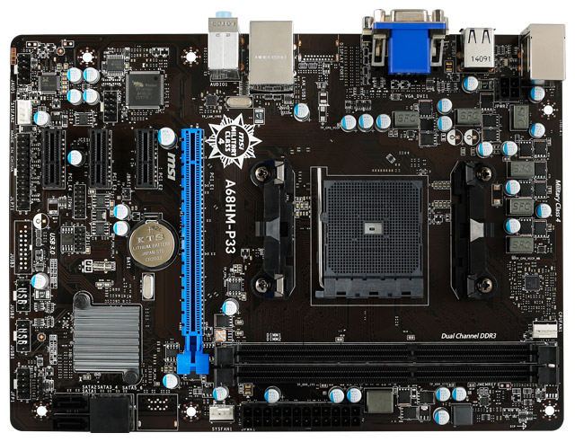 Материнская плата MSI A68HM-P33 Материнская плата MSI A68HM-P33