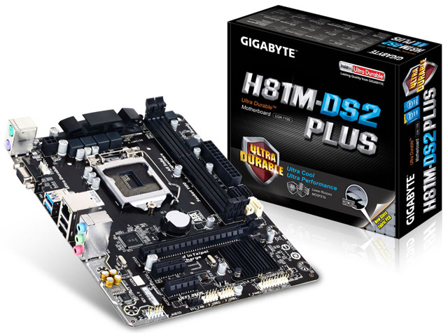 Материнская плата Gigabyte GA-H81M-DS2 Plus