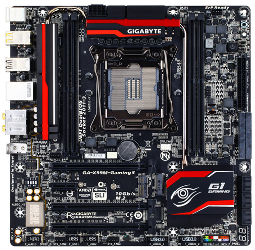 Материнская плата Gigabyte GA-X99M-Gaming 5 Материнская плата Gigabyte GA-X99M-Gaming 5