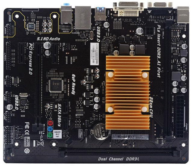 Материнская плата SUPoX N2940-MX7