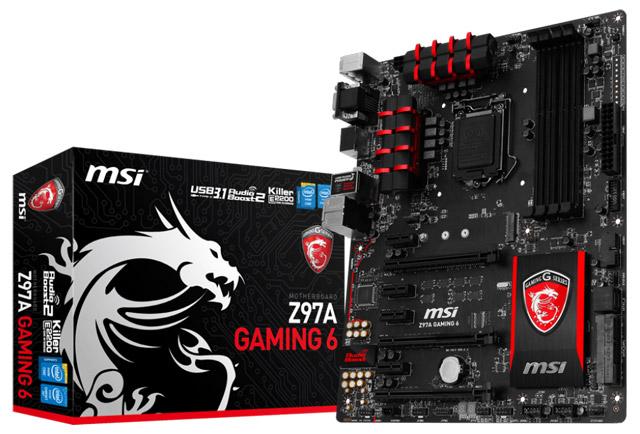 Материнская плата MSI Z97A Gaming 6