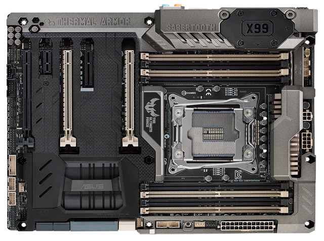 Материнская плата Asus TUF Sabertooth X99 Материнская плата Asus TUF Sabertooth X99