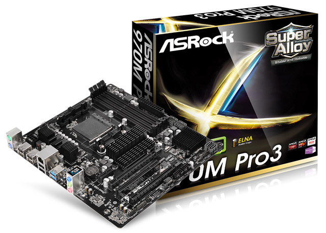 Материнская плата ASRock 970M Pro3