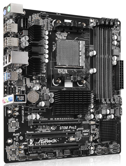 Материнская плата ASRock 970M Pro3