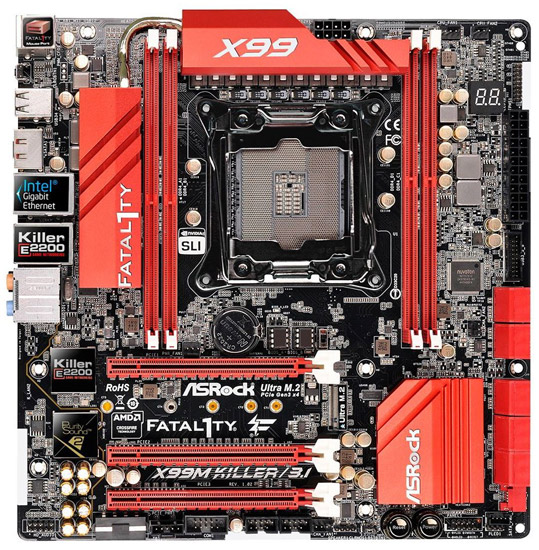 ASRock Fatal1ty X99M Killer USB 3.1