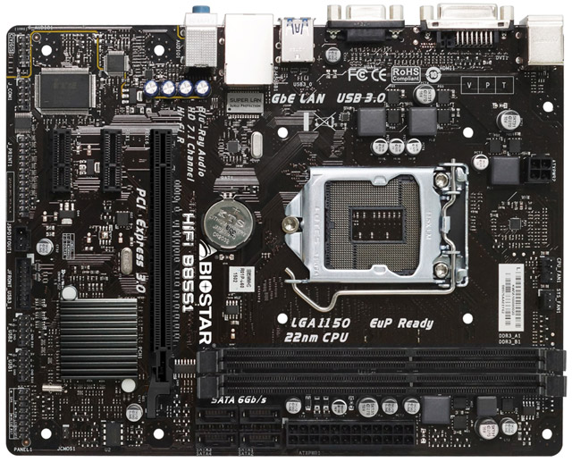 Материнская плата Biostar Hi-Fi B85S1