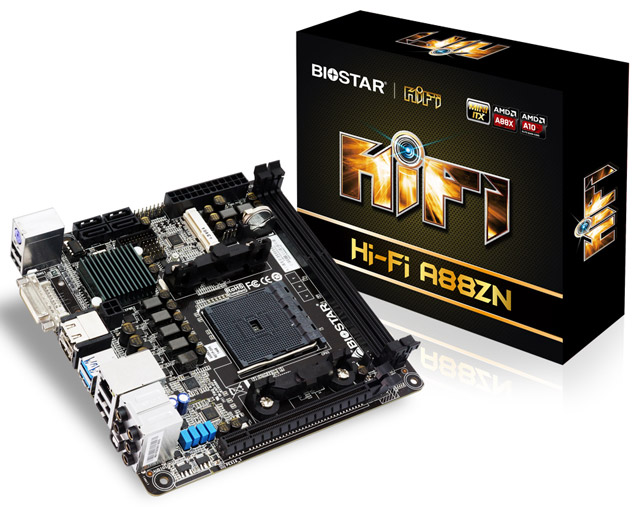 Материнская плата Biostar Hi-Fi A88ZN Материнская плата Biostar Hi-Fi A88ZN