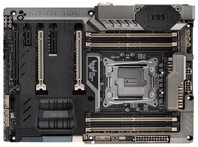 Материнская плата Asus Sabertooth X99 Материнская плата Asus Sabertooth X99
