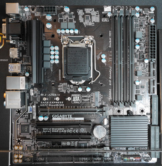 Материнская плата Gigabyte GA-H170M-D3H