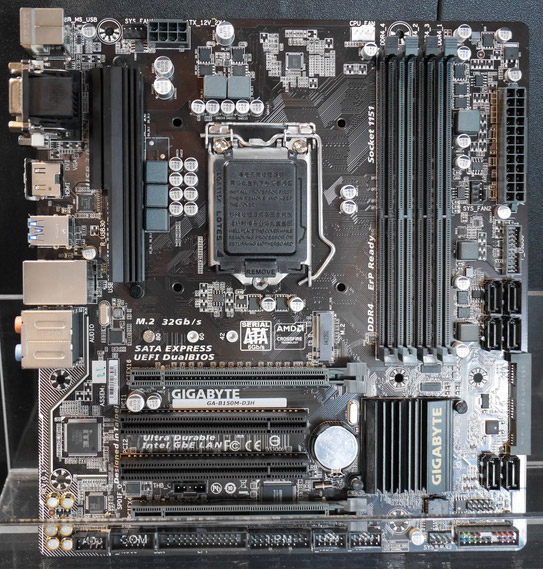 Материнская плата Gigabyte GA-B150M-D3H