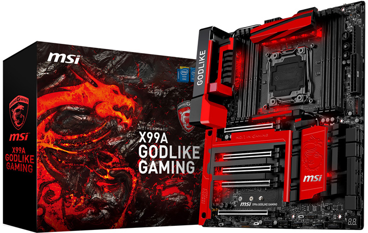 Материнская плата MSI X99A Godlike Gaming Материнская плата MSI X99A Godlike Gaming