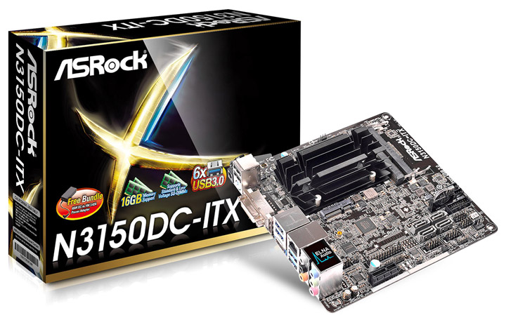 Материнская плата ASRock N3150DC-ITX