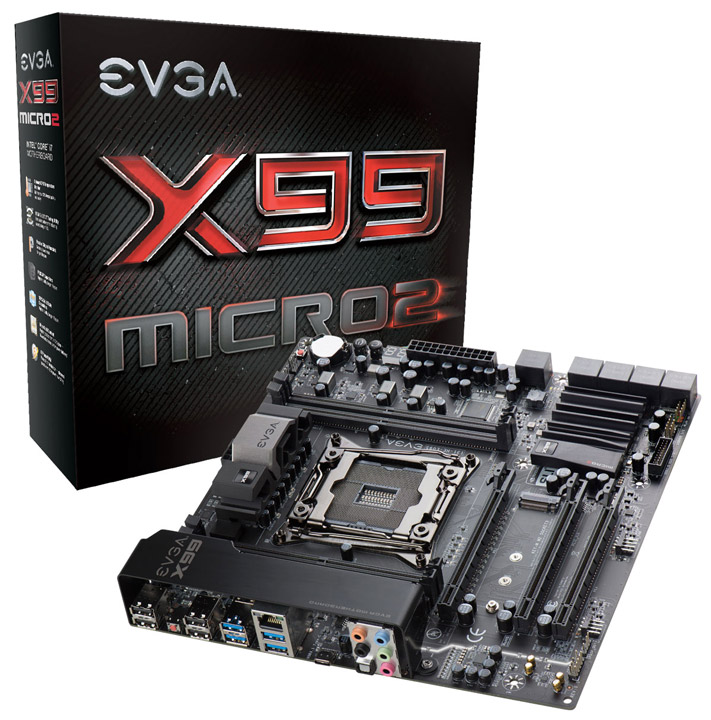 Материнская плата EVGA X99 Micro2