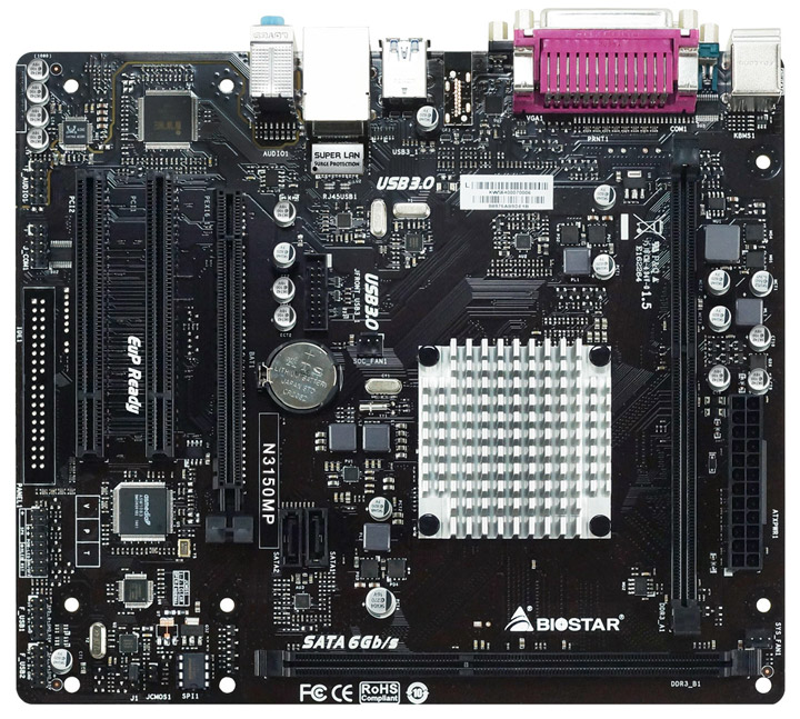 Материнская плата Biostar N3150MP Материнская плата Biostar N3150MP