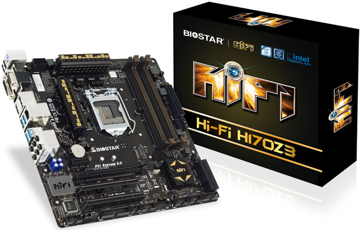 Материнская плата Biostar Hi-Fi H170Z3 