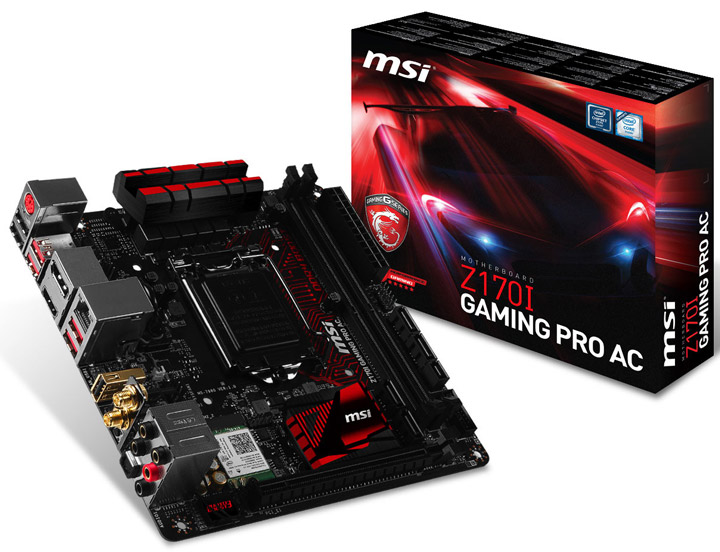 Материнская плата MSI Z170I Gaming Pro AC