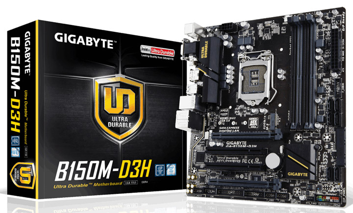 Материнская плата Gigabyte GA-B150M-D3H