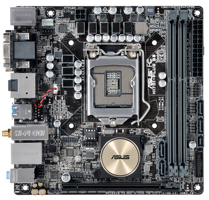 Материнская плата Asus H170I Plus D3