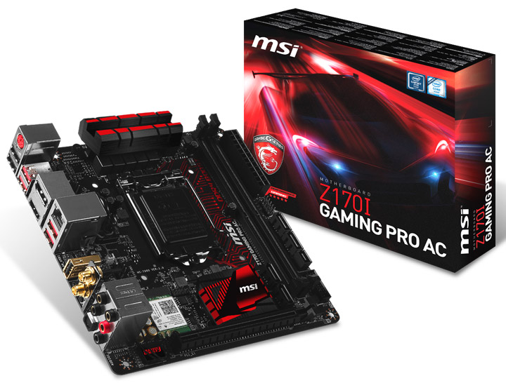 Материнская плата MSI Z170I Gaming Pro AC