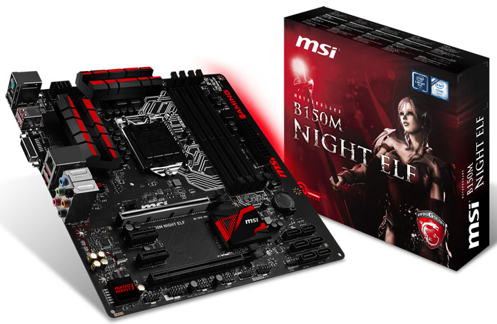 Материнская плата MSI B150M Night Elf