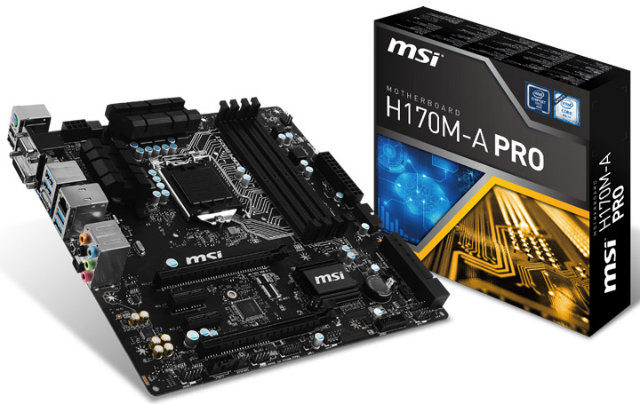 Материнская плата MSI H170M-A Pro