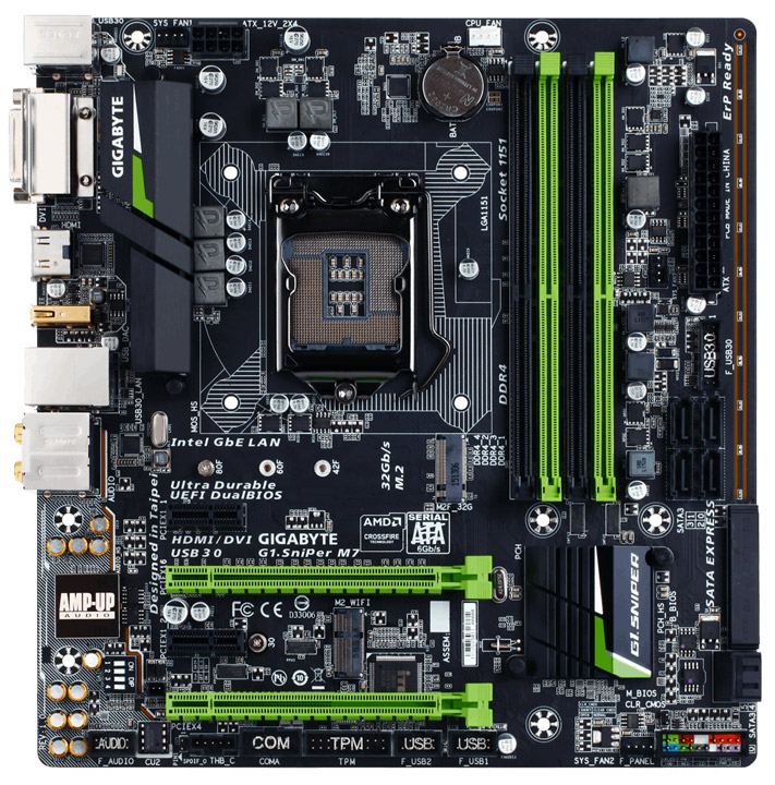 Материнская плата Gigabyte G1.Sniper M7