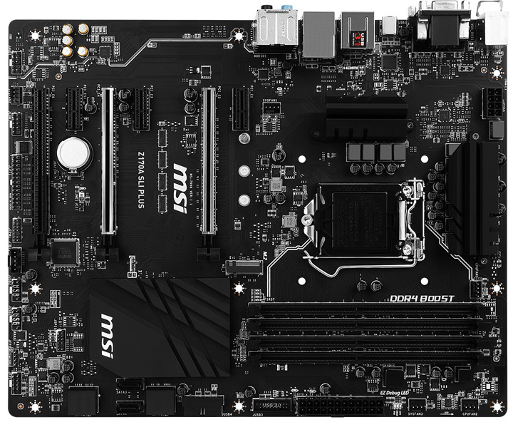 Материнская плата MSI Z170A SLI PLUS
