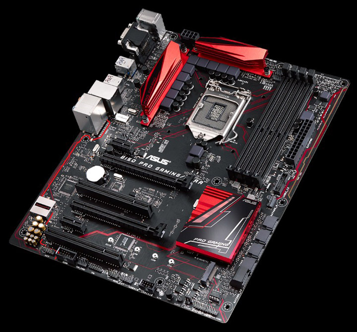 Материнская плата Asus B150 Pro Gaming/Aura Материнская плата Asus B150 Pro Gaming/Aura