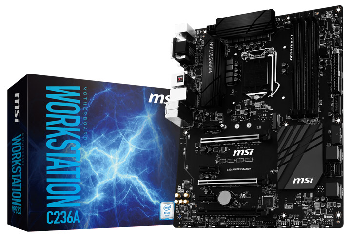 MSI C236A Workstation
