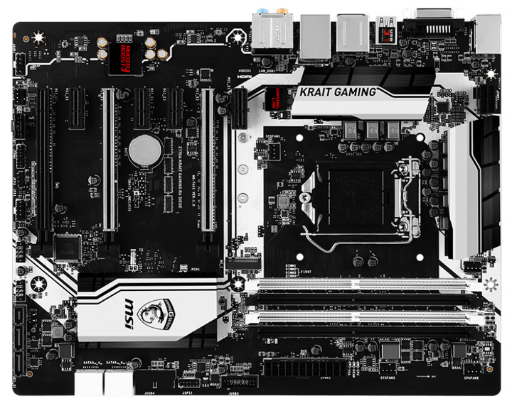 MSI Z170A Krait Gaming R6 Siege