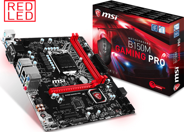 Материнская плата MSI B150M Gaming Pro