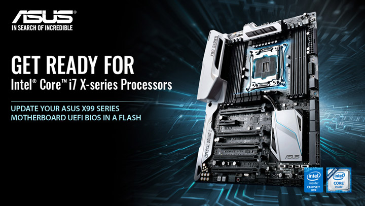 Материнские платы Asus X99 получили поддержку процессоров Broadwell-E