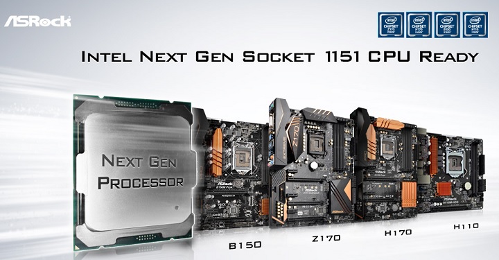 ASRock выпустила новые прошивки UEFI для поддержки платами LGA1151 процессоров Intel Kaby Lake