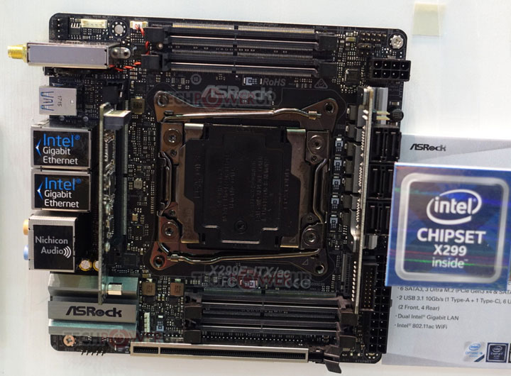 материнская плата Asrock X299E-ITX/ac