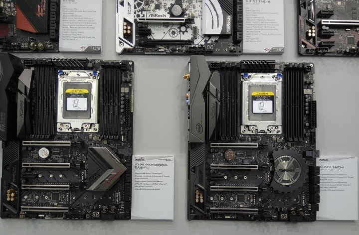 X399 Professional Gaming и X399 Taichi