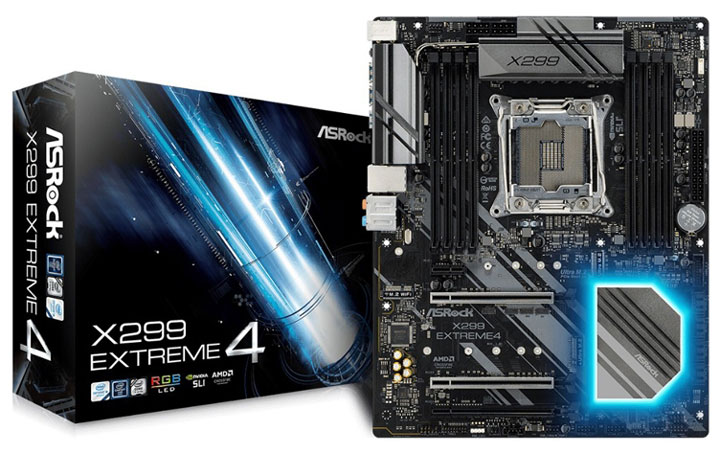 материнка ASRock X299 Extreme4