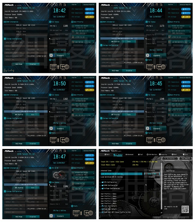 Intel Skylake-S и Kaby Lake-S на Z370