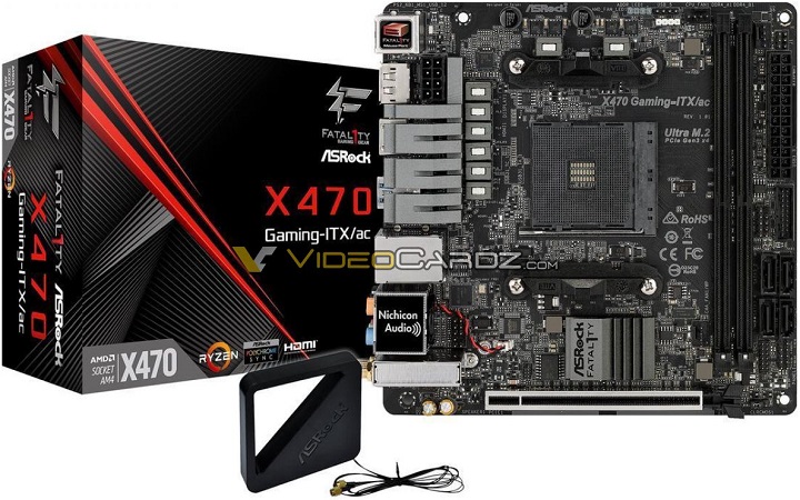 ASRock X470 Fatal1ty Gaming-ITX/ac