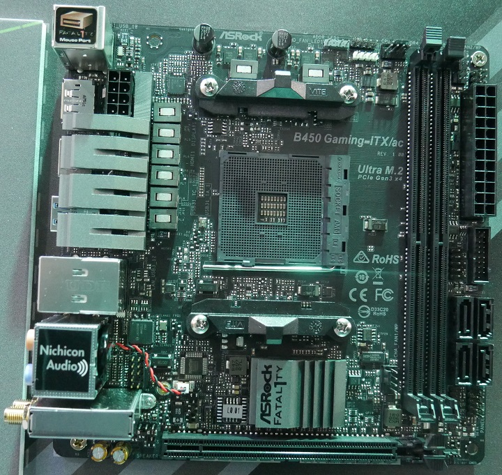 ASRock B450 Gaming-ITX/ac