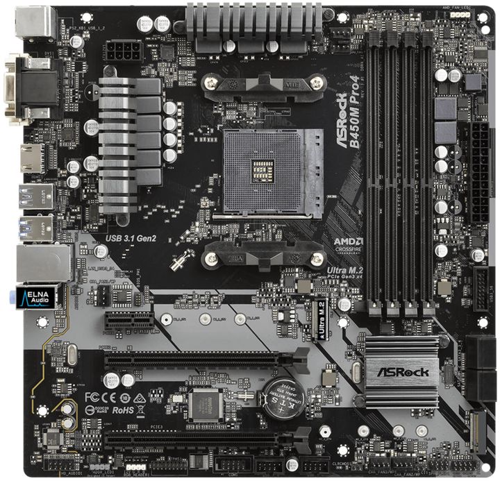 ASRock B450M Pro4