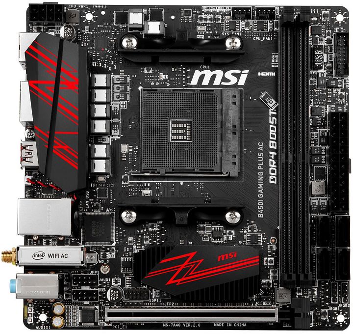 MSI B450I Gaming Plus AC