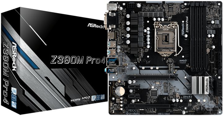 ASRock Z390M Pro4