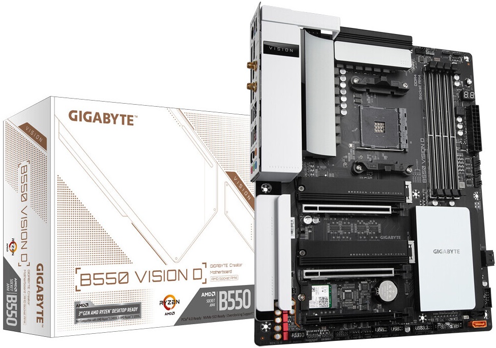Gigabyte B550 Vision D
