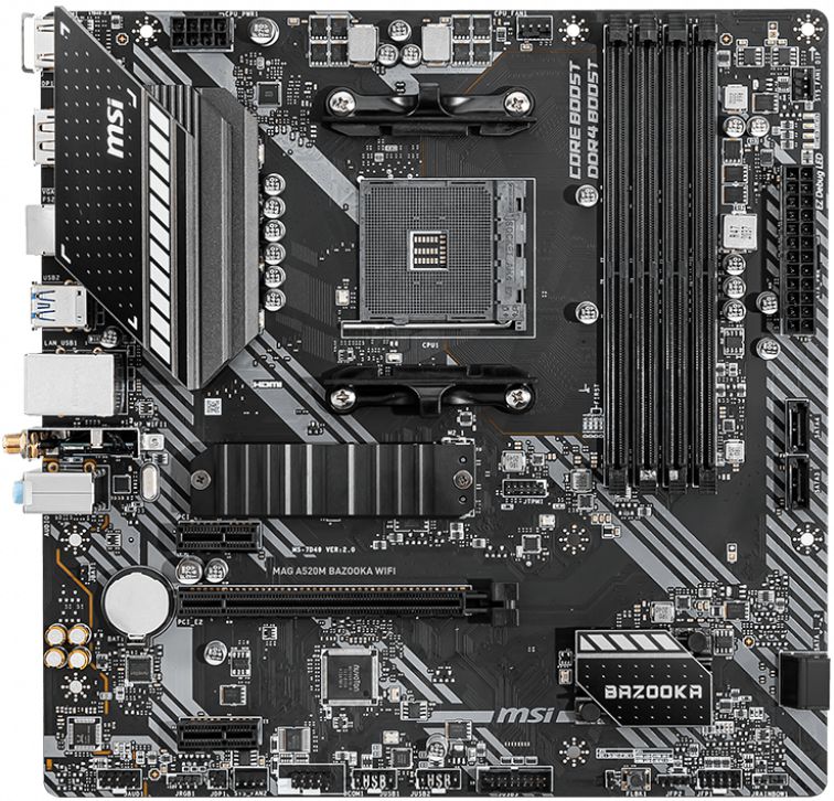 MSI MAG A520M Bazooka WiFi