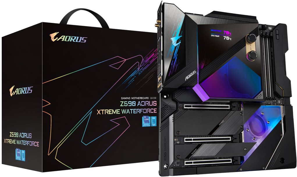 Gigabyte Z590 Aorus Xtreme WaterForce