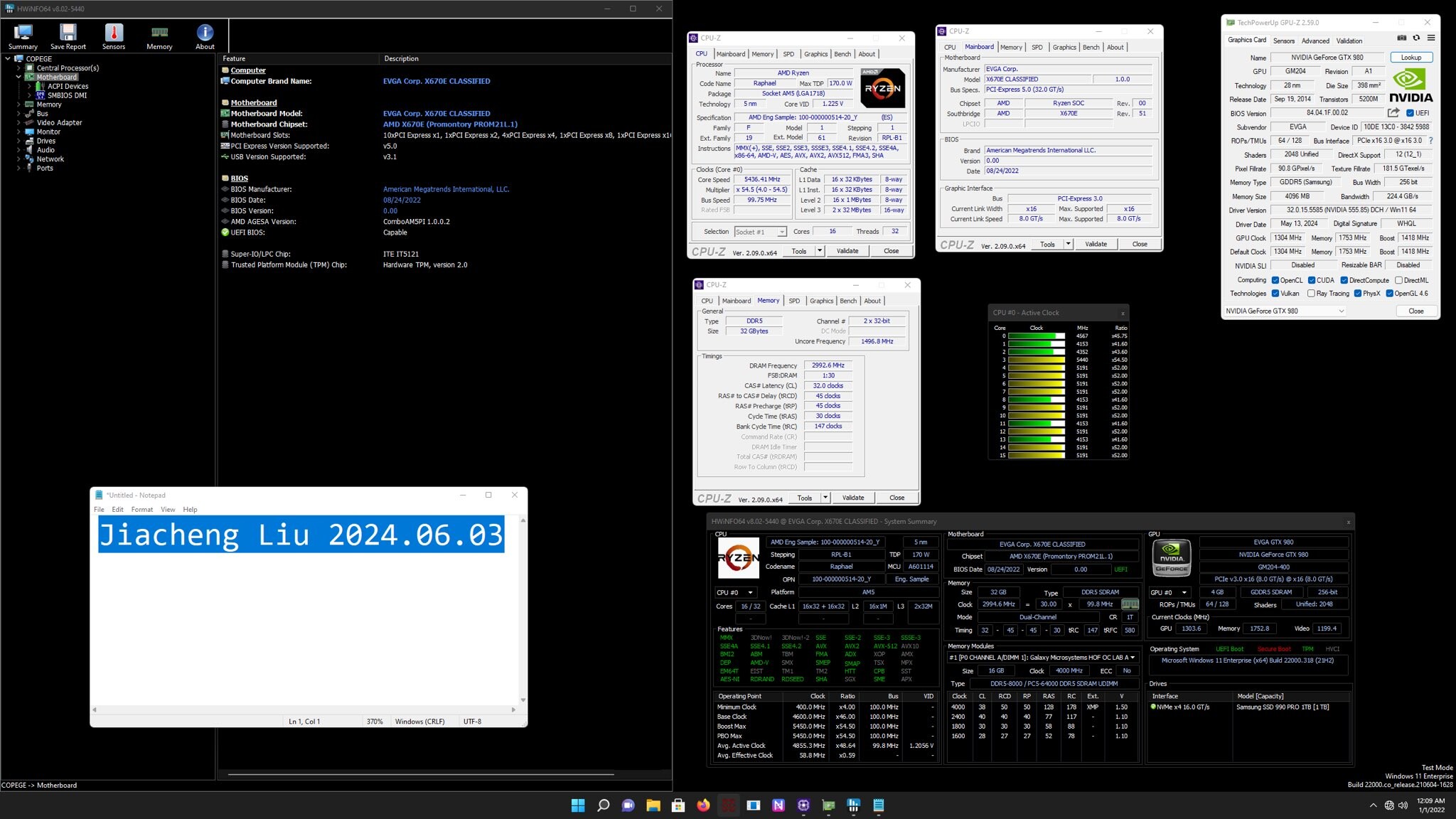 EVGA X670E Classified