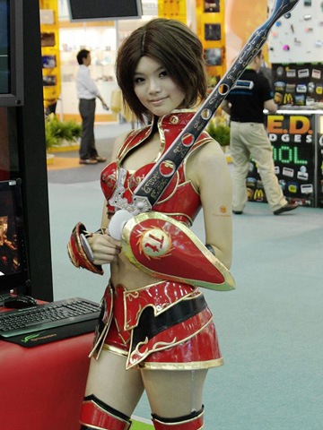 Девушки на Computex 2008