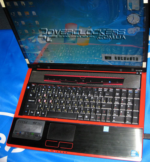 ноутбук MSI GT740 ноутбук MSI GT740