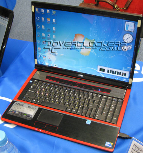 ноутбук MSI GT740 ноутбук MSI GT740