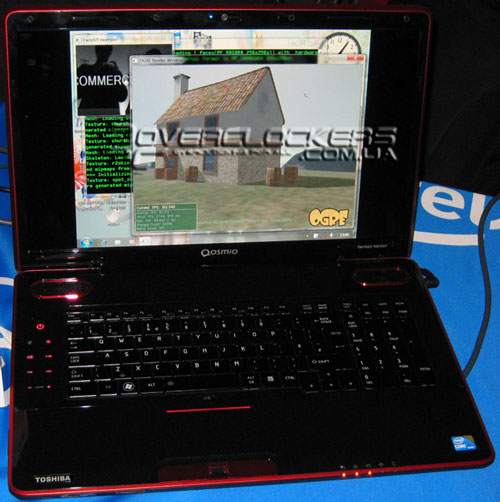 ноутбук Toshiba Qosmio X500 ноутбук Toshiba Qosmio X500